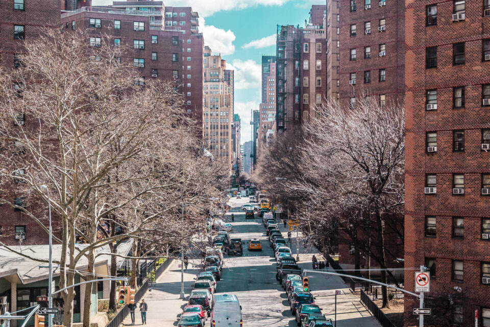 Photo of Buildings and streets near Midtown Manhattan, New York City.