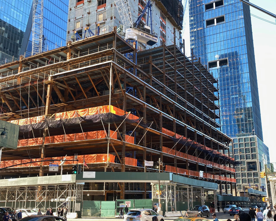 New building under construction